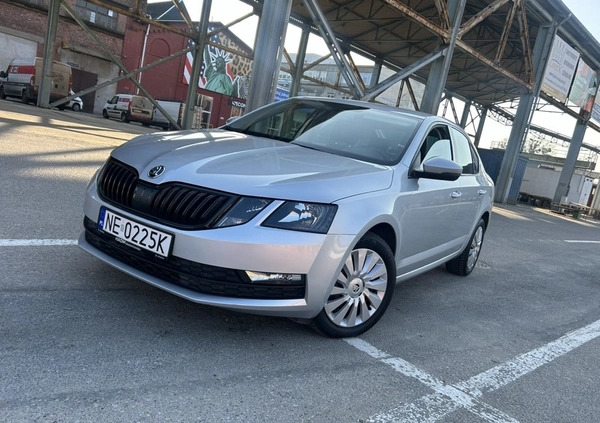 Skoda Octavia cena 41300 przebieg: 203000, rok produkcji 2018 z Elbląg małe 191